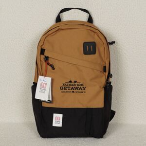 Topo Designs Daypack Classic Backpack 11"w x 19"h x 5"d 20L Brown Carry-On
